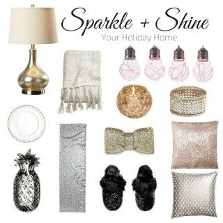 Add Sparkle + Shine To Your Holiday Home