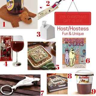 Gift Guide 2015: Host & Hostess (Fun & Quirky)