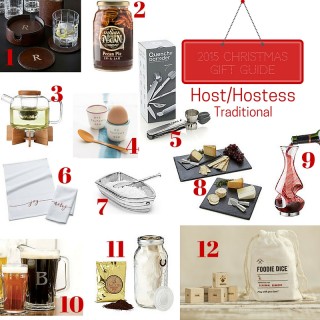 Gift Guide 2015: Host & Hostess (Traditional)
